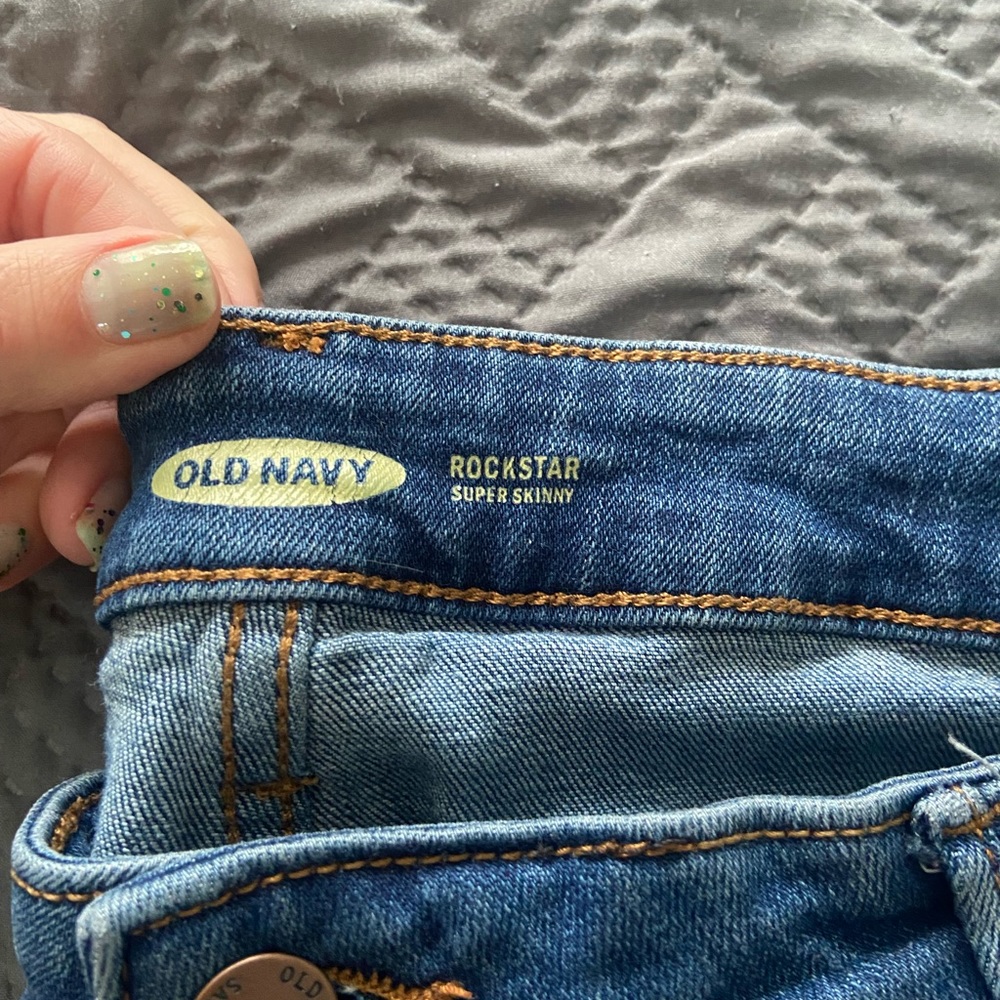 Old Navy Rockstar Super Skinny Jeans Size 16